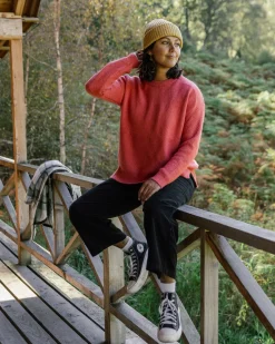 Someday Organic Cotton Corduroy Cropped Pant - Black