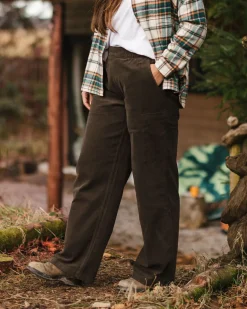 Someday Organic Cotton Corduroy Pant - Coffee