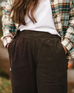 Someday Organic Cotton Corduroy Pant - Coffee