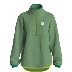 Sorrel Recycled Polar Fleece - Green Fig