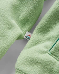 Sorrel Recycled Polar Fleece - Green Fig