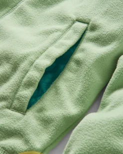 Sorrel Recycled Polar Fleece - Green Fig