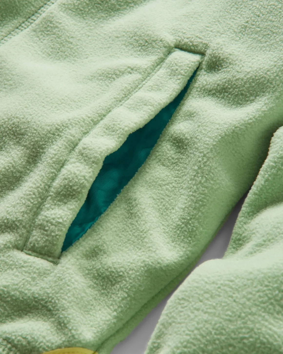 Sorrel Recycled Polar Fleece - Green Fig