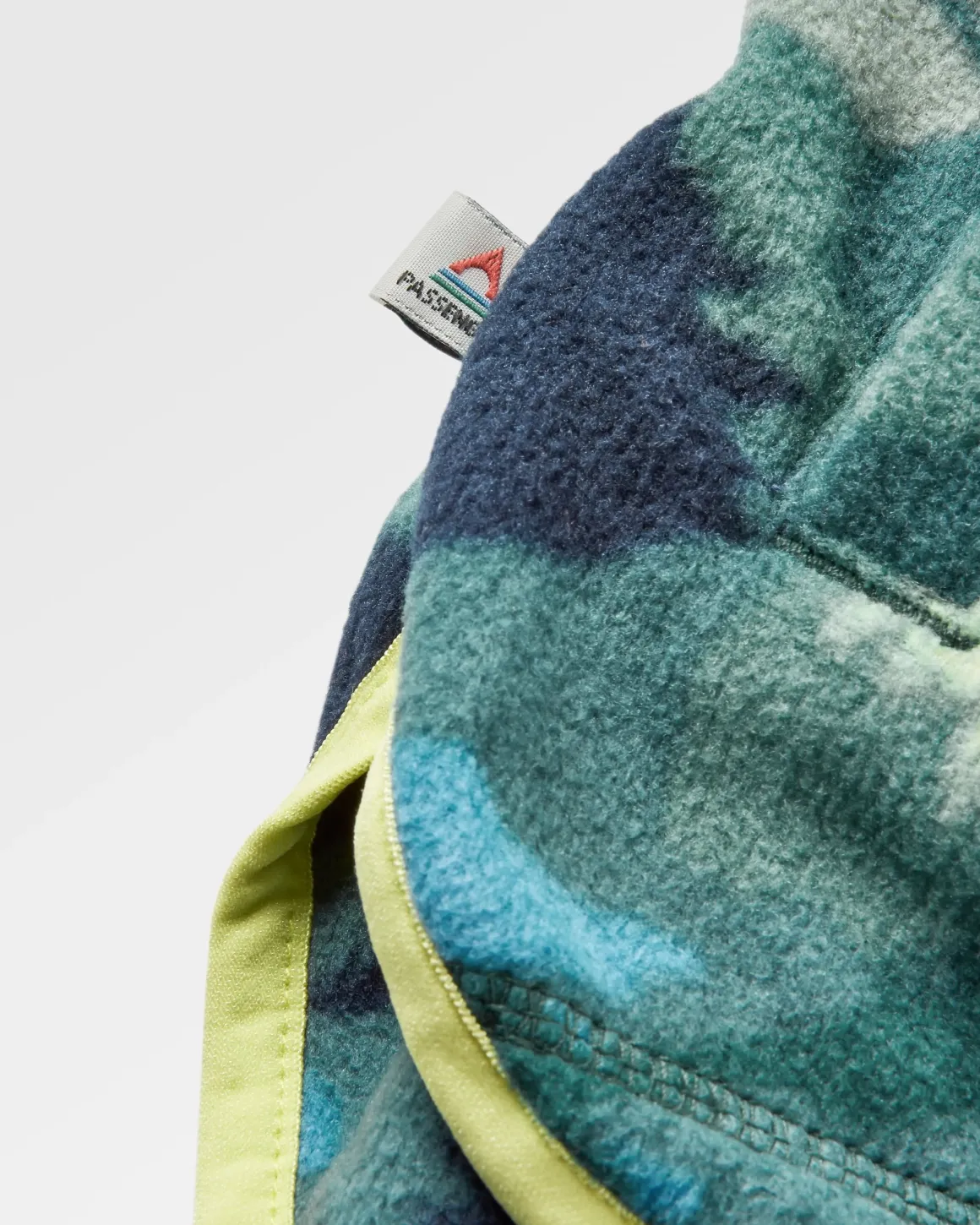 Sorrel Recycled Polar Fleece - Alpine Camo Rain Forest