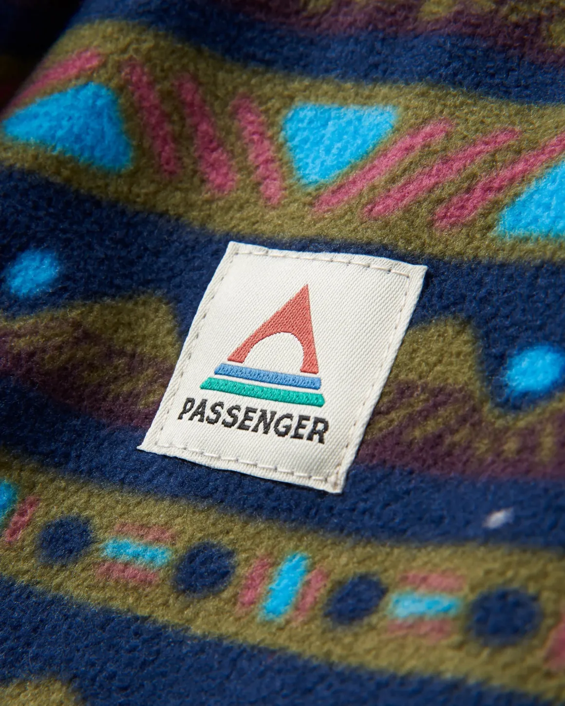 Sorrel Recycled Polar Fleece - Mountain Geo Multi