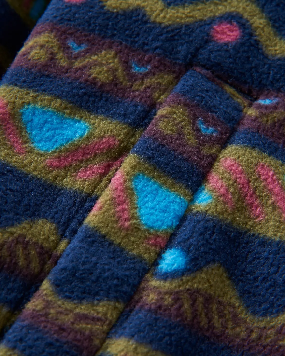 Sorrel Recycled Polar Fleece - Mountain Geo Multi