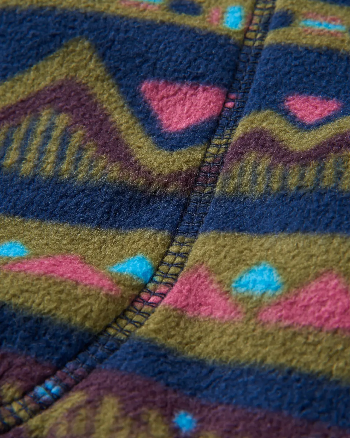 Sorrel Recycled Polar Fleece - Mountain Geo Multi