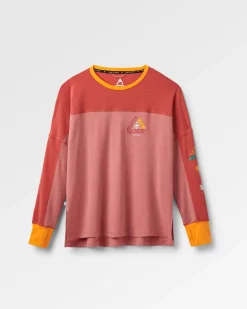 Sorrento Recycled Active Long Sleeve T-Shirt - Dusty Rose