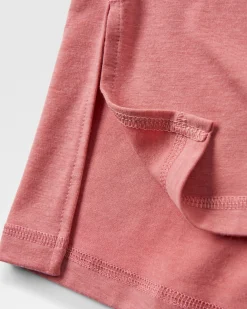 Sorrento Recycled Active Long Sleeve T-Shirt - Dusty Rose