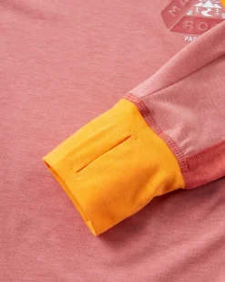 Sorrento Recycled Active Long Sleeve T-Shirt - Dusty Rose