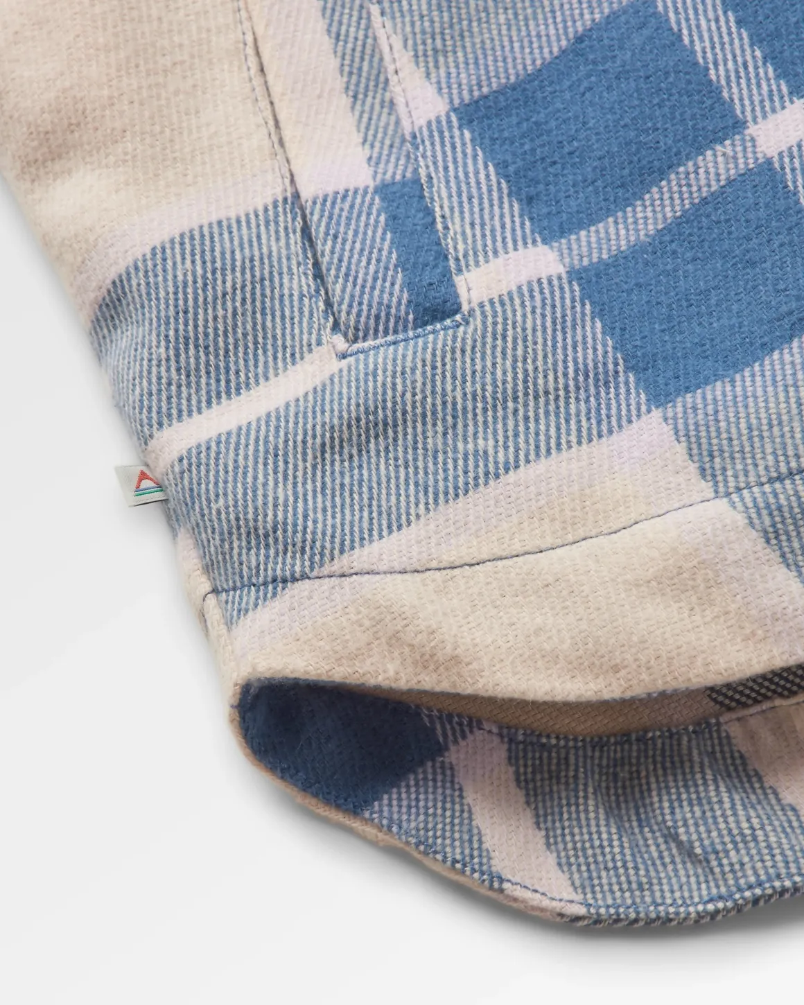 Stella Organic Cotton Long Sleeve Shirt - Provincial Blue Check