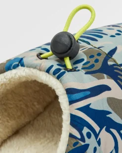 Step Out Slipper - Abstract Seaweed Pistachio