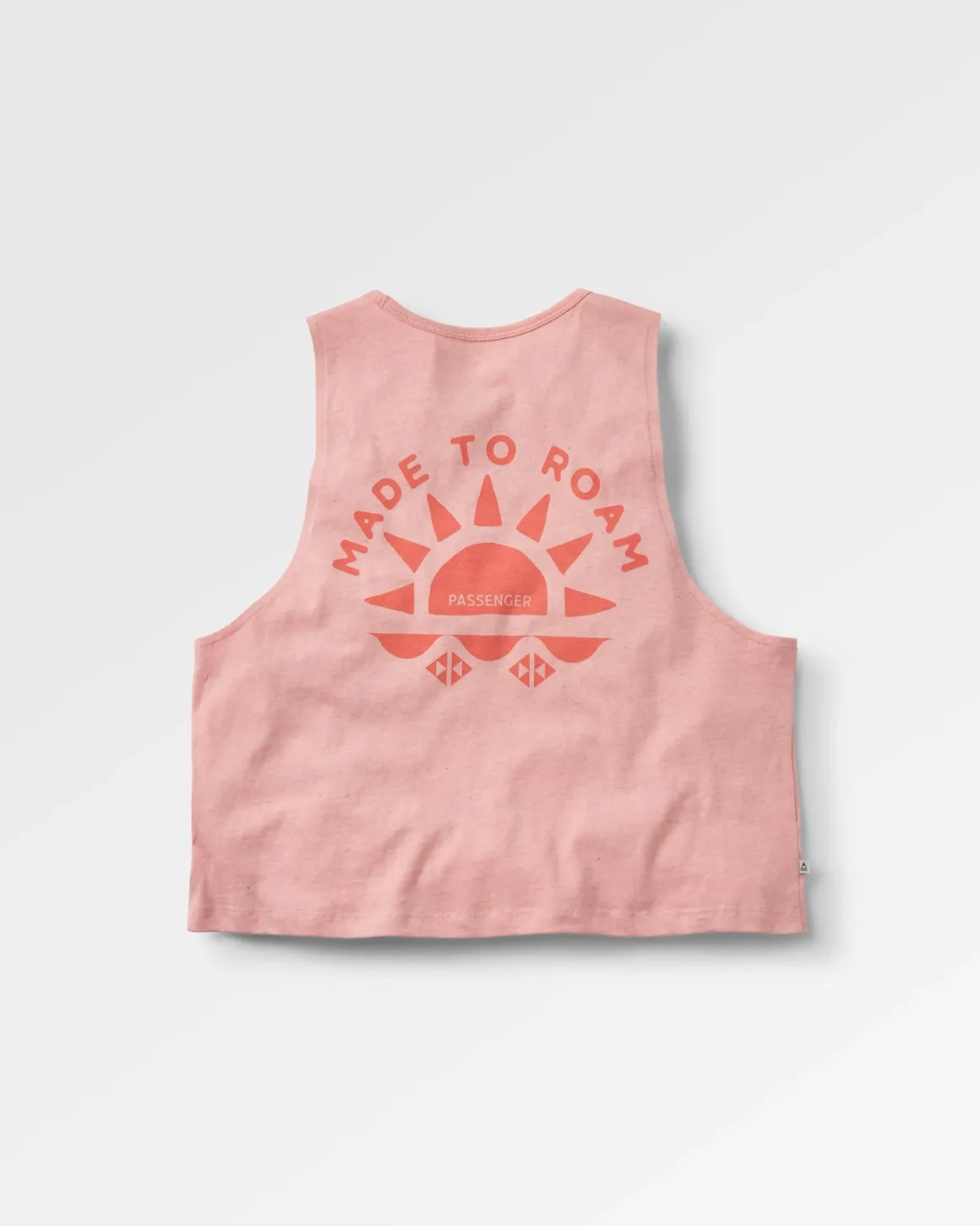Sunburst Organic Tank Top - Soft Shell Pink