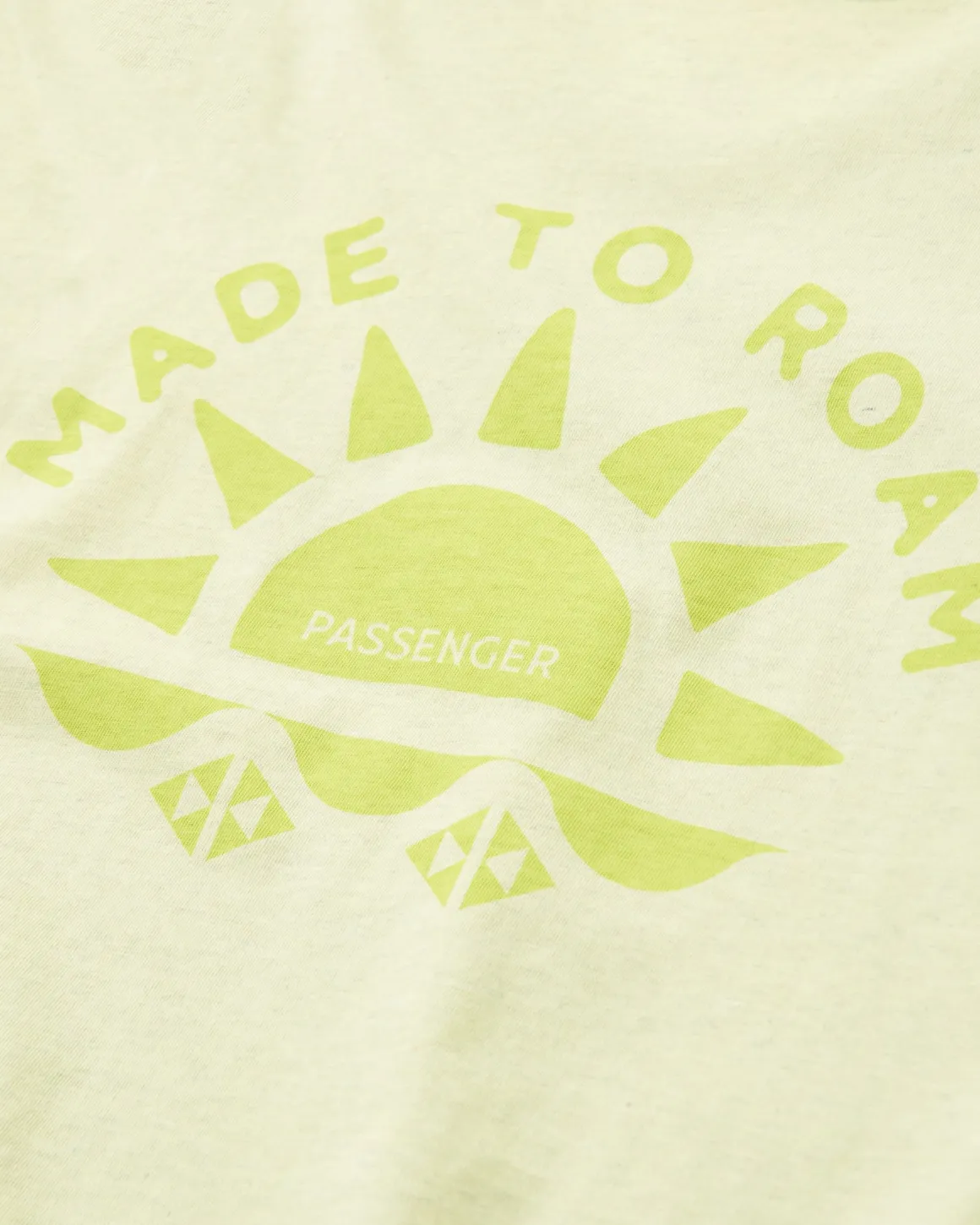 Sunburst Organic Tank Top - Soft Lime Juice