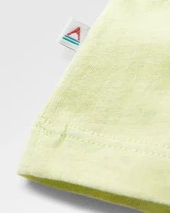 Sunburst Organic T-Shirt - Soft Lime Juice