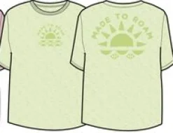Sunburst Organic T-Shirt - Soft Lime Juice