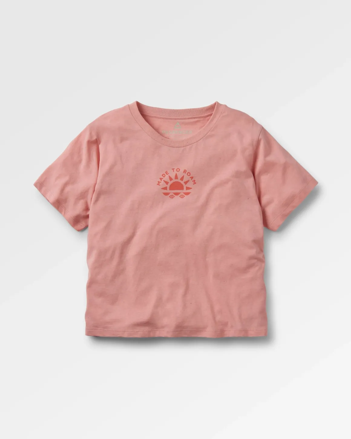 Sunburst Organic T-Shirt - Soft Shell Pink