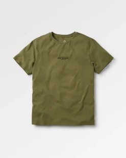 Sundown Recycled Cotton T-Shirt - Khaki Green