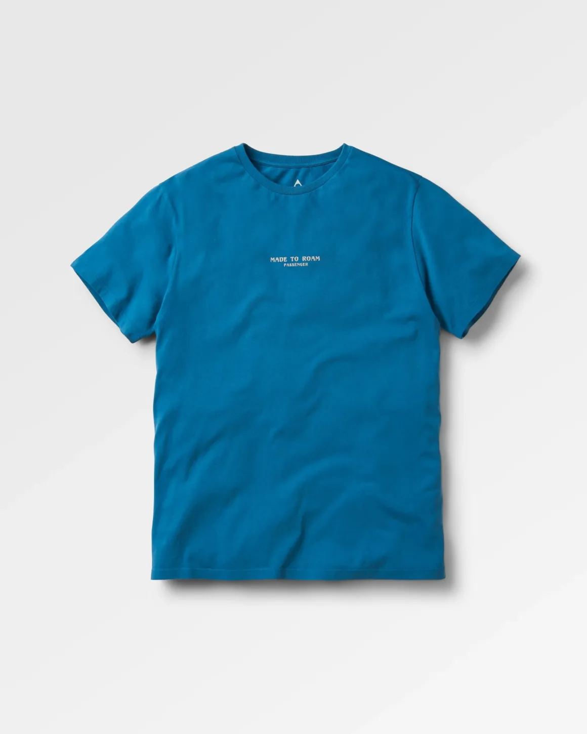 Sundown Recycled Cotton T-Shirt - Blue Steel