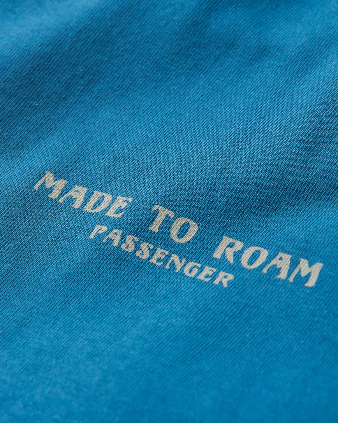 Sundown Recycled Cotton T-Shirt - Blue Steel