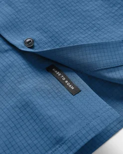 Sundowner Stretch Short Sleeve Shirt - Tidal Blue