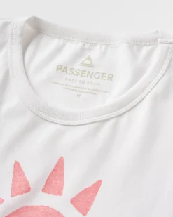 Sunray Recycled Cotton Tank Top - White