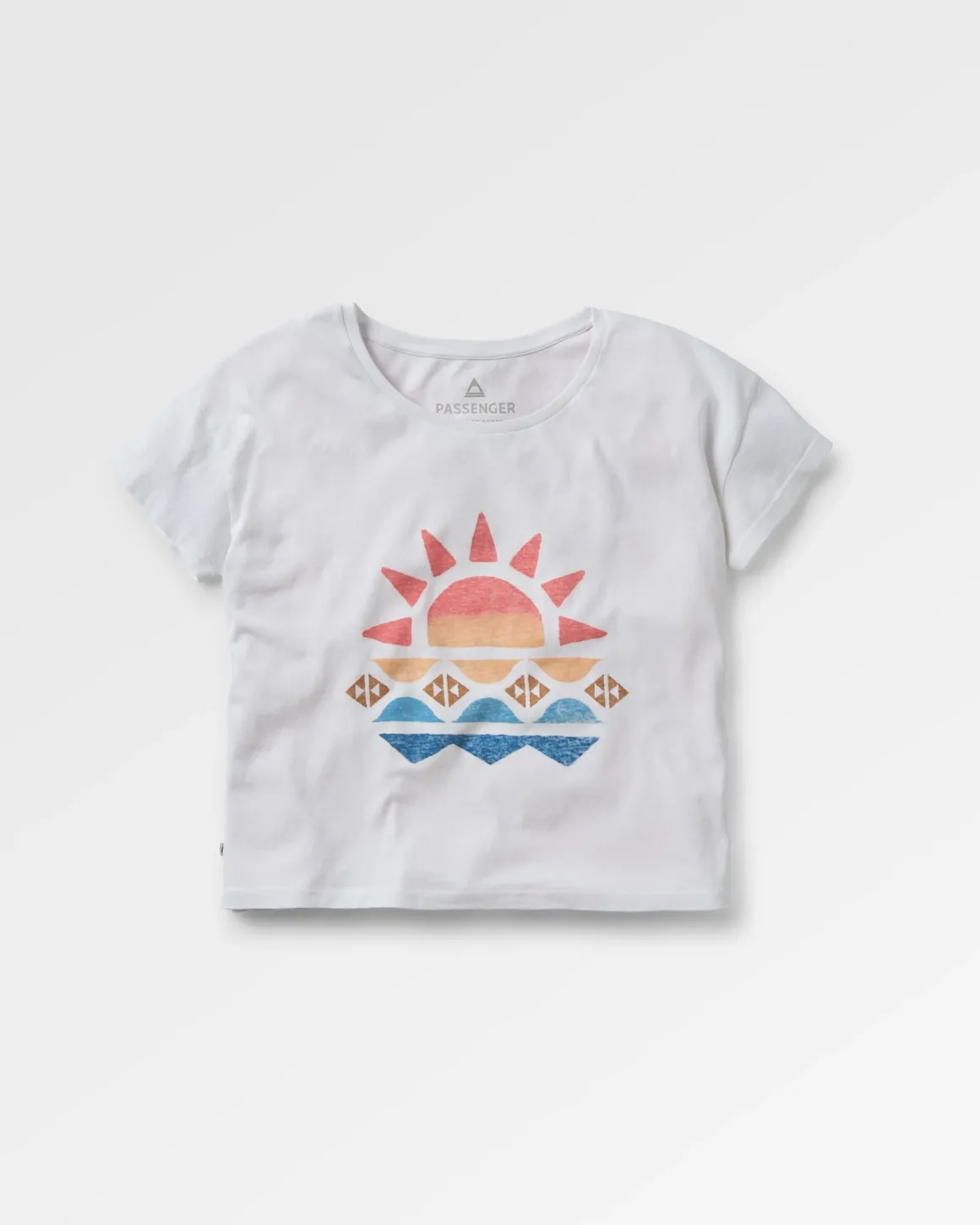 Sunray Recycled Cotton T-Shirt - White