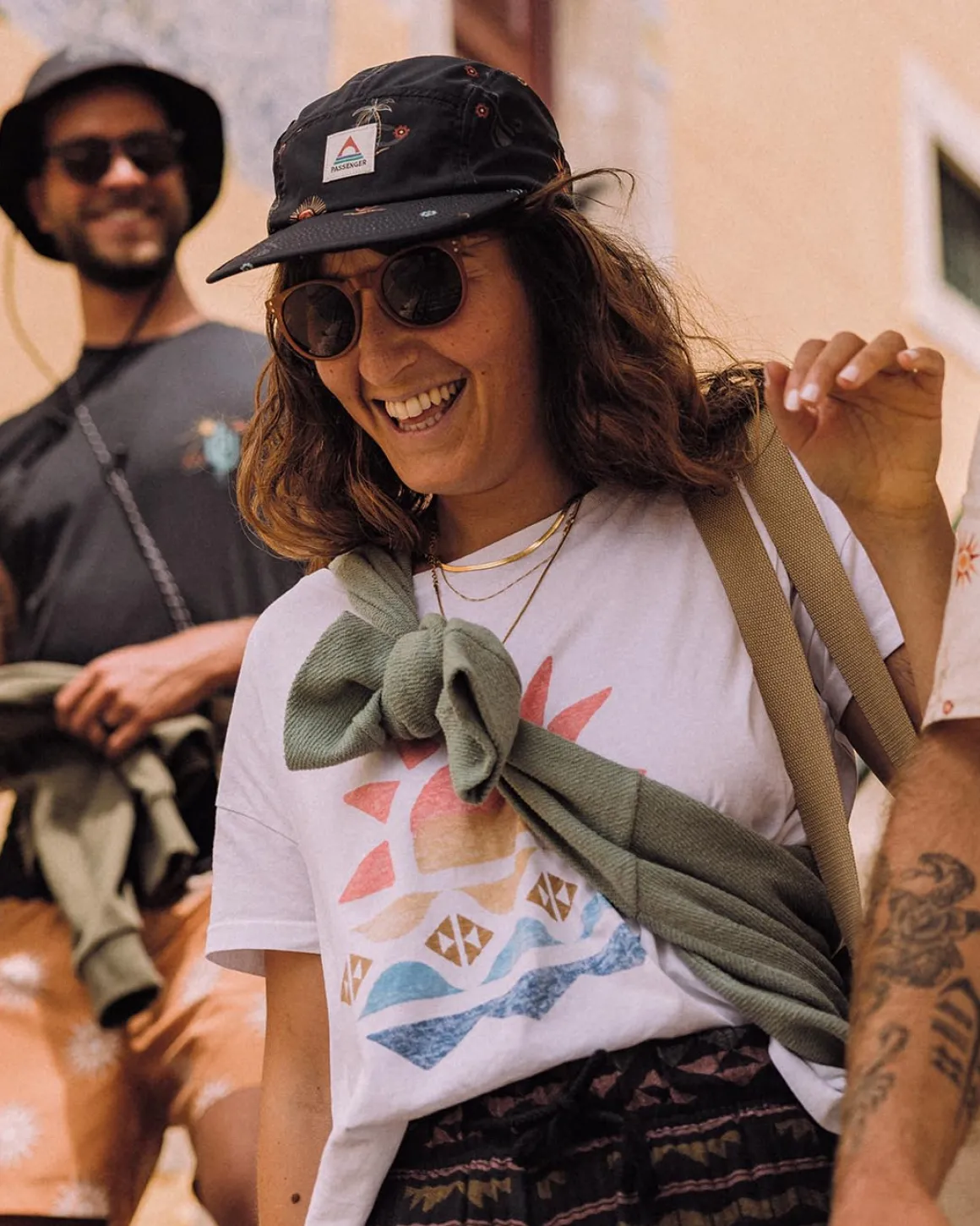 Sunray Recycled Cotton T-Shirt - White