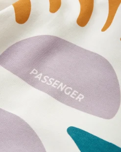 Sunsets Organic Cotton Hoodie - Marshmallow