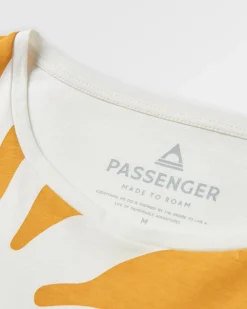 Sunsets Organic Cotton Long Sleeve T-Shirt - Marshmallow