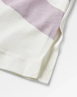 Sunsets Organic Cotton Long Sleeve T-Shirt - Marshmallow