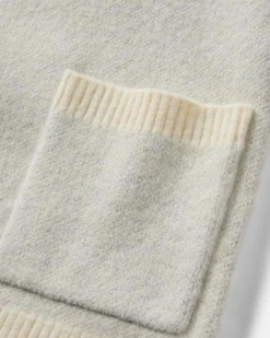 Sunsets Recycled Knitted Sweater - Marshmallow