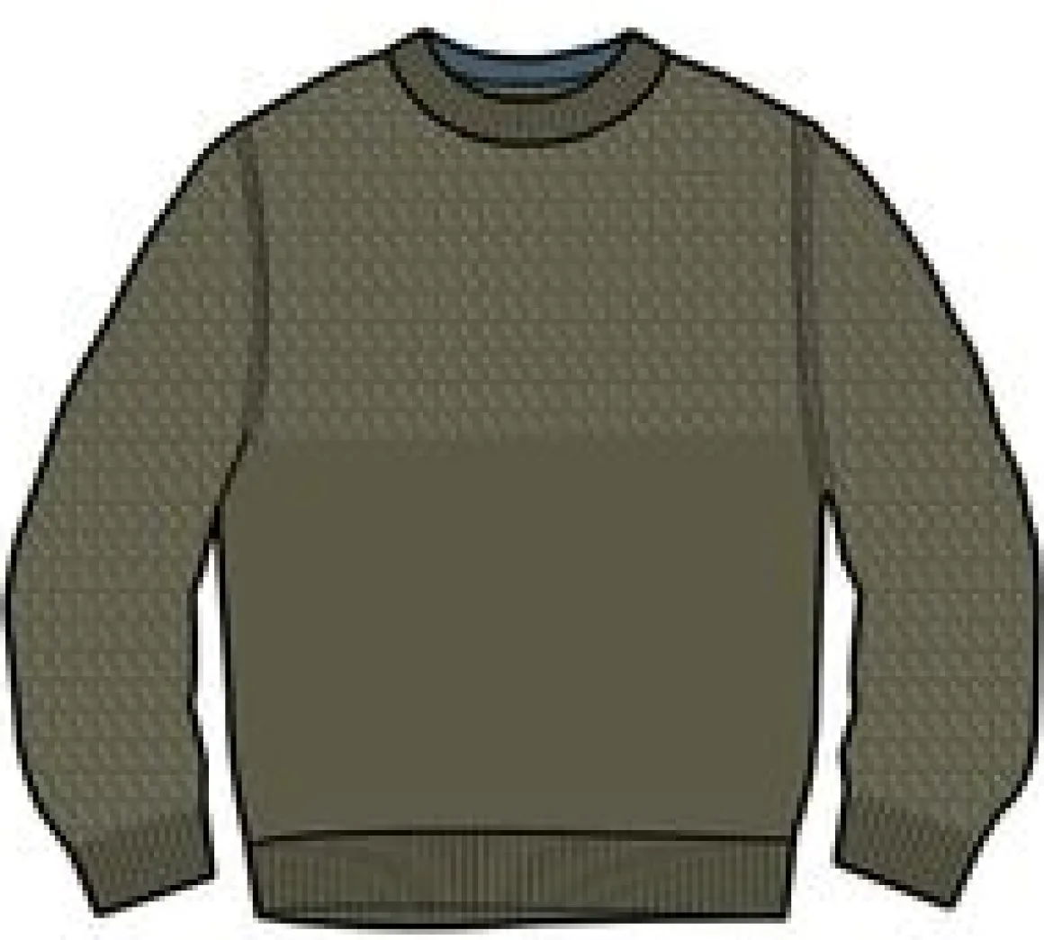Swell Knitted Sweater - Khaki Green