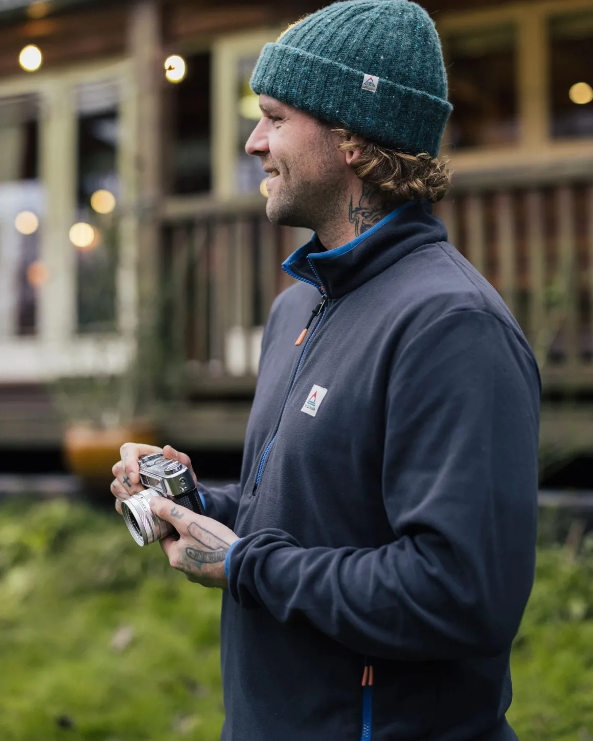 Switchback Recycled Micro Polartec Fleece - Black