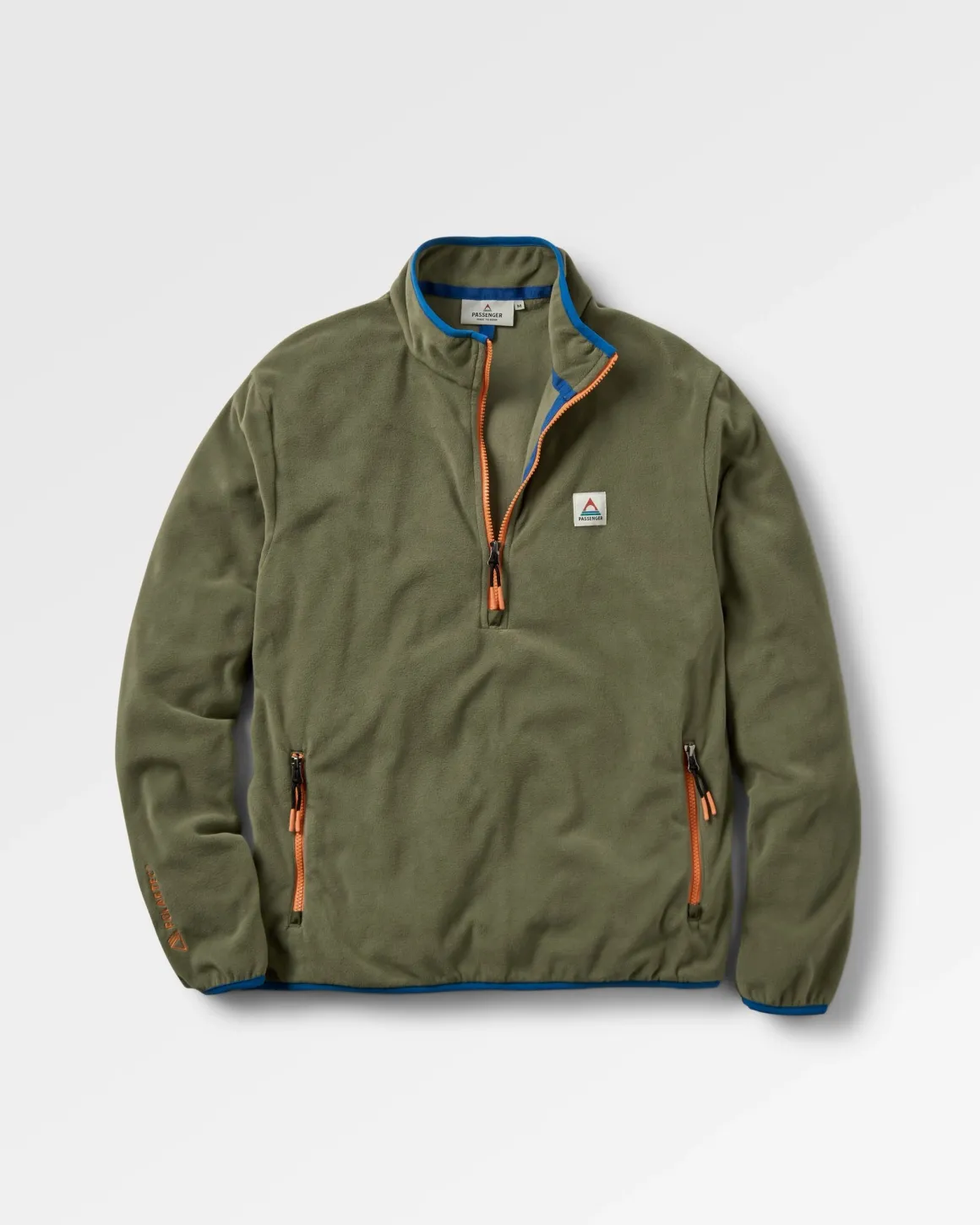 Switchback Recycled Micro Polartec® Fleece - Khaki Green