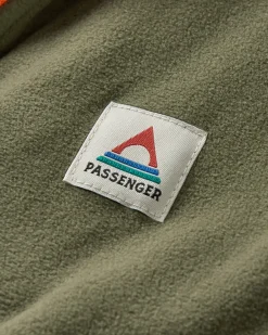 Switchback Recycled Micro Polartec® Fleece - Khaki Green