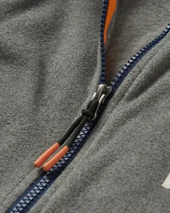 Switchback Recycled Micro Polartec® Fleece - Gray Marl 2