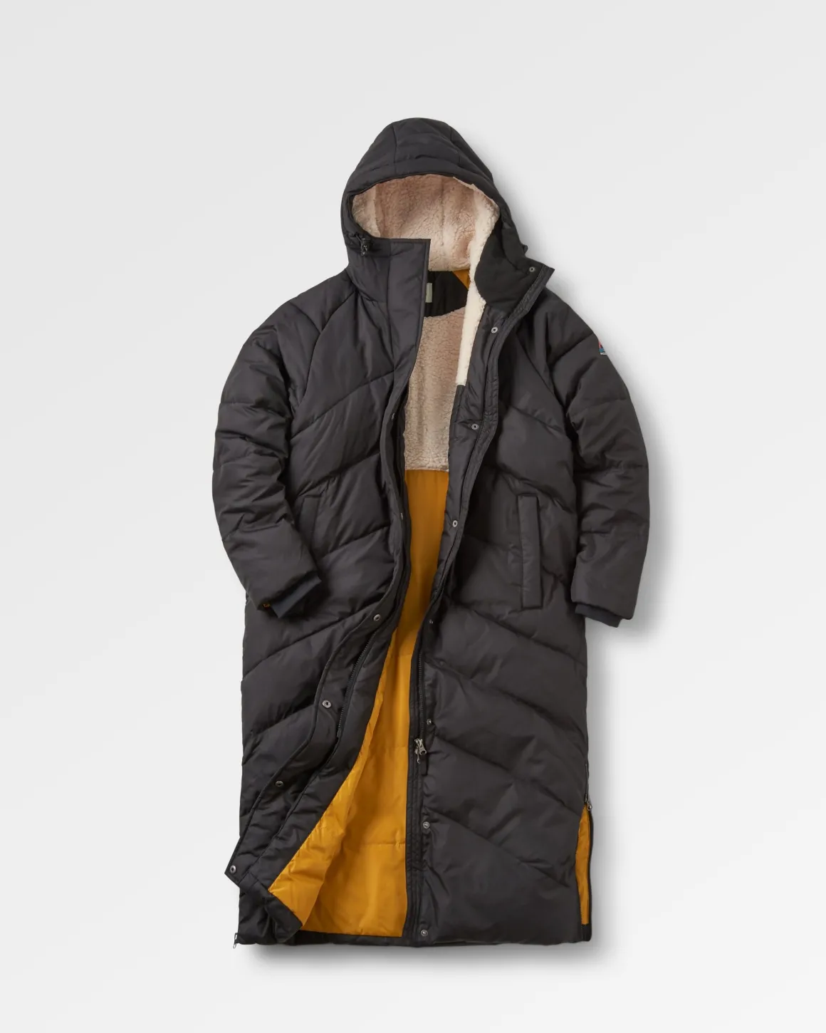 Tasman Recycled 2.0 Long Insulated Jacket - Black