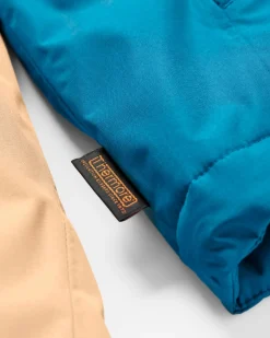 Terrain Insulated Water Resistant Jacket - Corsair Blue/ Apricot