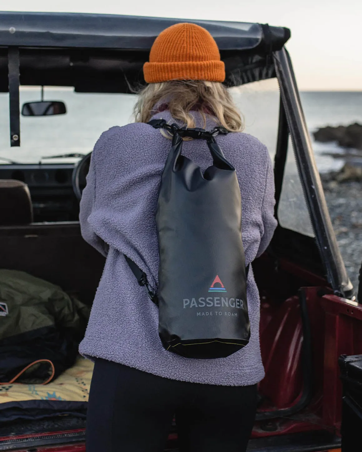 Tide 10 Liter Recycled Dry Bag - Black