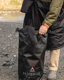 Tide 30L Recycled Dry Bag - Black