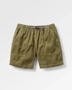 Topanga Cord Short - Khaki Green