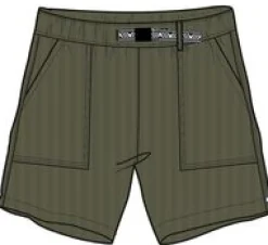 Topanga Cord Short - Khaki Green