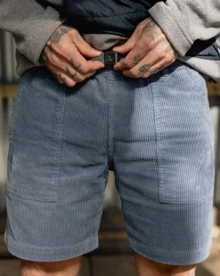 Topanga Cord Short - Stone Blue