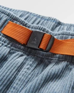 Topanga Cord Shorts - Storm Gray