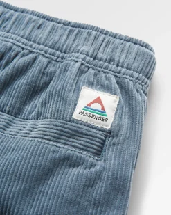 Topanga Cord Shorts - Storm Gray