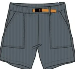 Topanga Cord Shorts - Storm Gray