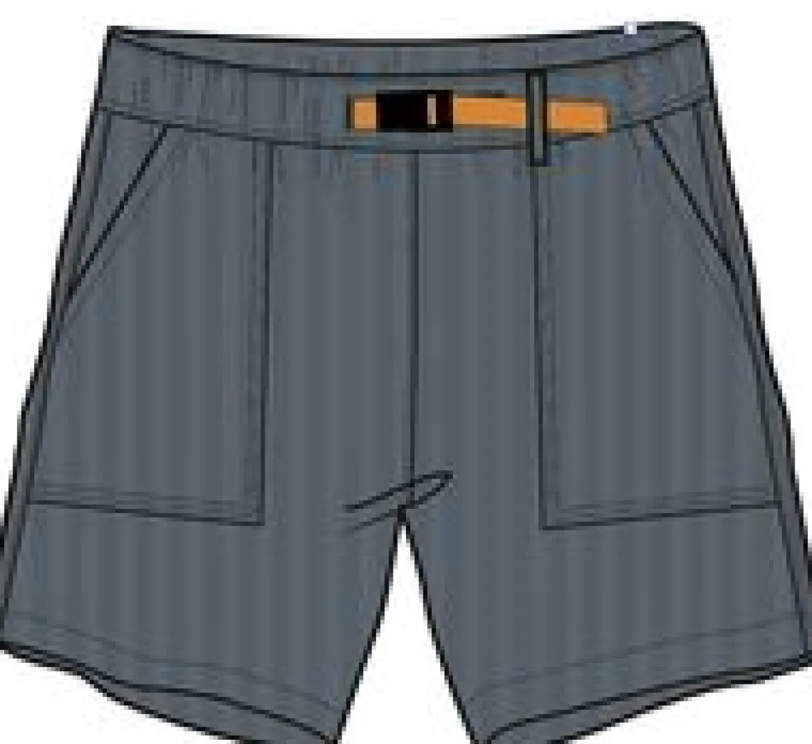 Topanga Cord Shorts - Storm Gray