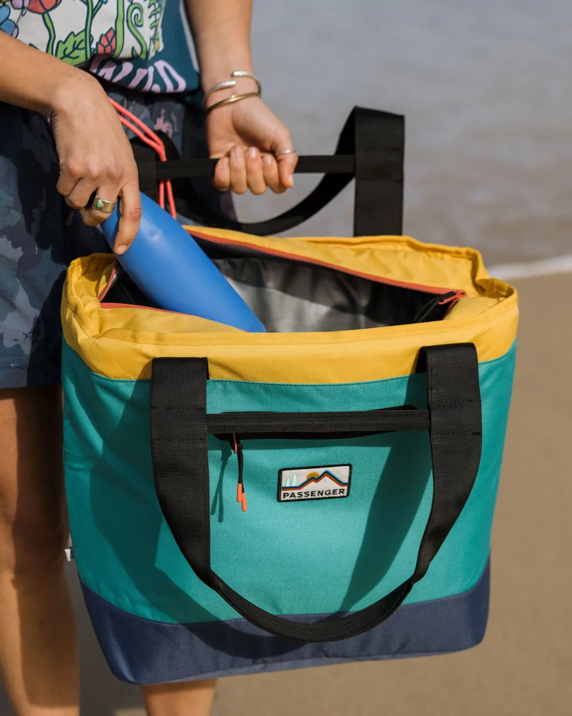 Tote Recycled Cooler Bag - Multi Primary