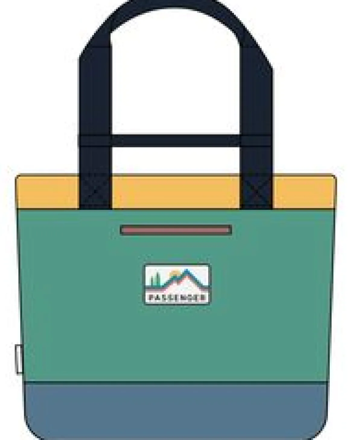 Tote Recycled Cooler Bag - Multi Primary